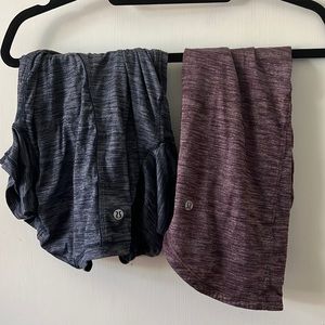 Lululemon shirt bundle, size 2